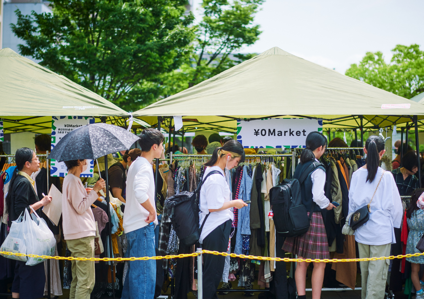 使用済衣服の回収＆循環プロジェクト