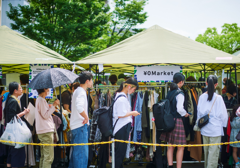 使用済衣服の回収＆循環プロジェクト